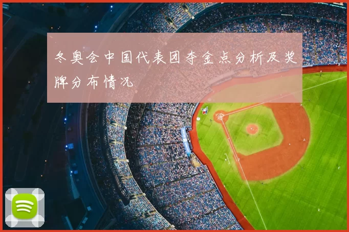 冬奥会中国代表团夺金点分析及奖牌分布情况