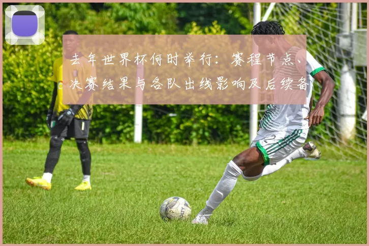 去年世界杯何时举行：赛程节点、决赛结果与各队出线影响及后续备战看点